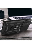 CEPCASE    Samsung Galaxy A54 Kılıf Standlı Magnet Mıknatıslı Yüzük Sürgülü Kamera Armored Zırhlı Kapak thumbnail 7