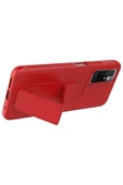 CEPCASE    Xiaomi Redmi Note 11S Global Kılıf Standlı Kamera Çıkıntılı Gövdeyi Tam Saran Deri Dokulu Tam Uyumlu - 3