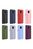 CEPCASE    Xiaomi Redmi Note 9S Kılıf Standlı Kamera Çıkıntılı Gövdeyi Tam Saran Deri Dokulu Tam Uyumlu - 4