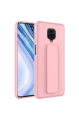 CEPCASE    Xiaomi Redmi Note 9S Kılıf Standlı Kamera Çıkıntılı Gövdeyi Tam Saran Deri Dokulu Tam Uyumlu - 1