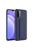 CEPCASE    Xiaomi Poco M5S Kılıf Standlı Kamera Çıkıntılı Gövdeyi Tam Saran Deri Dokulu Tam Uyumlu thumbnail 1
