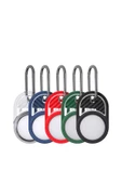CEPCASE    Airtag Uyumlu Koruyucu Kılıf Karbon Fiber Tasarım Silikon Anahtarlık Kılıf - 4
