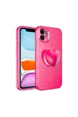 CEPCASE    Apple iPhone 11 Kılıf Kamera Korumalı Simli Renkli Yüzey Lüks Kapak Tam Koruma - 2