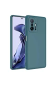 CEPCASE    Xiaomi Mi 11T 5G Kılıf Lansman Model Kadife İç Tasarım Soft Mat Yüzey Silikon Kapak thumbnail 1