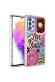CEPCASE    Samsung Galaxy A23 Kılıf Kamera Korumalı Colourful Desenli Hard Silikon Summer Style Kapak - 2