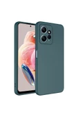 CEPCASE    Xiaomi Redmi Note 12 4G Kılıf Lansman Model Kadife İç Tasarım Soft Mat Yüzey Silikon Kapak thumbnail 2