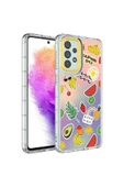 CEPCASE    Samsung Galaxy A53 5G Kılıf Kamera Korumalı Colourful Desenli Hard Silikon Summer Style Kapak thumbnail 1