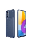 CEPCASE    Samsung Galaxy M52 Kılıf Karbon Fiber Tasarım Ultra Slim Lüx Görünüm Silikon Kapak thumbnail 2