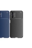 CEPCASE    Samsung Galaxy M52 Kılıf Karbon Fiber Tasarım Ultra Slim Lüx Görünüm Silikon Kapak thumbnail 3