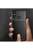 CEPCASE    Xiaomi Redmi Note 6 Pro Kılıf Karbon Fiber Tasarım Ultra Slim Lüx Görünüm Silikon Kapak thumbnail 3