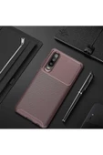 CEPCASE    Huawei P30 Kılıf Karbon Fiber Tasarım Ultra Slim Lüx Görünüm Silikon Kapak thumbnail 1