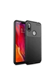 CEPCASE    Xiaomi Redmi Note 6 Pro Kılıf Karbon Fiber Tasarım Ultra Slim Lüx Görünüm Silikon Kapak thumbnail 6