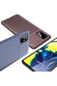 CEPCASE    Samsung Galaxy M31S Kılıf Karbon Fiber Tasarım Ultra Slim Lüx Görünüm Silikon Kapak thumbnail 5
