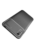 CEPCASE    Xiaomi Redmi 9A Kılıf Karbon Fiber Tasarım Ultra Slim Lüx Görünüm Silikon Kapak - 4