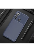 CEPCASE    Xiaomi Redmi Note 8 Kılıf Karbon Fiber Tasarım Ultra Slim Lüx Görünüm Silikon Kapak thumbnail 1