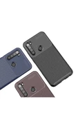 CEPCASE    Xiaomi Redmi Note 8 Kılıf Karbon Fiber Tasarım Ultra Slim Lüx Görünüm Silikon Kapak thumbnail 5