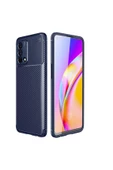 CEPCASE    Oppo A74 4G Kılıf Karbon Fiber Tasarım Ultra Slim Lüx Görünüm Silikon Kapak thumbnail 1