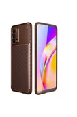 CEPCASE    Oppo A74 4G Kılıf Karbon Fiber Tasarım Ultra Slim Lüx Görünüm Silikon Kapak thumbnail 2