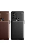 CEPCASE    One Plus Nord N100 Kılıf Karbon Fiber Tasarım Ultra Slim Lüx Görünüm Silikon Kapak thumbnail 4