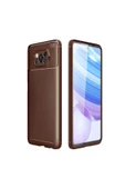 CEPCASE    Xiaomi Poco X3 Kılıf Karbon Fiber Tasarım Ultra Slim Lüx Görünüm Silikon Kapak - 2