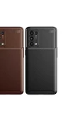 CEPCASE    Oppo Reno 5 Pro 5G Kılıf Karbon Fiber Tasarım Ultra Slim Lüx Görünüm Silikon Kapak thumbnail 4