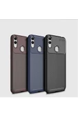 CEPCASE    Huawei Honor 8C Kılıf Karbon Fiber Tasarım Ultra Slim Lüx Görünüm Silikon Kapak thumbnail 4