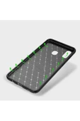 CEPCASE    Samsung Galaxy A20 Kılıf Karbon Fiber Tasarım Ultra Slim Lüx Görünüm Silikon Kapak - 5