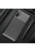 CEPCASE    Samsung Galaxy Note 10 Plus Kılıf Karbon Fiber Tasarım Ultra Slim Lüx Görünüm Silikon Kapak thumbnail 3