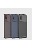 CEPCASE    Samsung Galaxy A50 Kılıf Karbon Fiber Tasarım Ultra Slim Lüx Görünüm Silikon Kapak thumbnail 6
