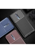 CEPCASE    Oppo Reno Z Kılıf Karbon Fiber Tasarım Ultra Slim Lüx Görünüm Silikon Kapak - 6