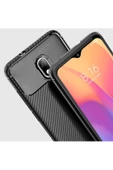 CEPCASE    Xiaomi Redmi 8A Kılıf Karbon Fiber Tasarım Ultra Slim Lüx Görünüm Silikon Kapak - 4