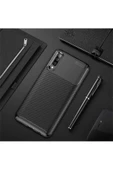 CEPCASE    Samsung Galaxy A50 Kılıf Karbon Fiber Tasarım Ultra Slim Lüx Görünüm Silikon Kapak thumbnail 1