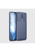 CEPCASE Oppo Reno Z Kılıf Karbon Fiber Tasarım Ultra Slim Lüx Görünüm Silikon Kapak - 3