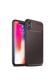 CEPCASE    Apple iPhone X Kılıf Karbon Fiber Tasarım Ultra Slim Lüx Görünüm Silikon Kapak thumbnail 2