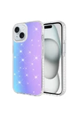 CEPCASE    Apple iPhone 15 Kılıf Parlak Işıltılı Tam Koruma Renk Geçişli New Fashion Kapak thumbnail 2