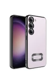 CEPCASE    Samsung Galaxy S23 Kılıf Kamera Korumalı Logo Gösteren New fashion Tam Kalıp Kapak thumbnail 2