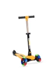 Leddy Scooter Leddy Turuncu Led Işıklı 3 Tekerlekli Scooter Max 50 Kg - 1