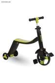 Çekirdek Zeka Boony Yeşil Çocuk Scooter- Bisiklet 1 Ürün 3 Özellik 50 Kg Taşıma Kapasiteli thumbnail 2