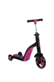 Çekirdek Zeka Boony Pembe Çocuk Scooter- Bisiklet 1 Ürün 3 Özellik 50 Kg Taşıma Kapasiteli - 1
