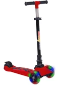 Winky Led Işıklı 3 Tekerli Katlanabilir 5-9 Yaş Arası Max 90 Kg Taşıma Kapasitesi 3 Kademeli Scooter - 1