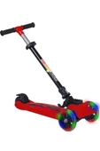 Winky Led Işıklı 3 Tekerli Katlanabilir 5-9 Yaş Arası Max 90 Kg Taşıma Kapasitesi 3 Kademeli Scooter - 2
