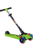 Winky Led Işıklı 3 Tekerli Katlanabilir 5-9 Yaş Arası Max 90 Kg Taşıma Kapasitesi 3 Kademeli Scooter thumbnail 2
