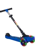 Winky Led Işıklı 3 Tekerli Katlanabilir 5-9 Yaş Arası Max 90 Kg Taşıma Kapasitesi 3 Kademeli Scooter - 2