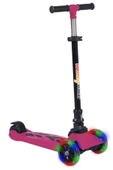 Winky Led Işıklı 3 Tekerli Katlanabilir 5-9 Yaş Arası Max 90 Kg Taşıma Kapasitesi 3 Kademeli Scooter - 1
