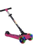 Winky Led Işıklı 3 Tekerli Katlanabilir 5-9 Yaş Arası Max 90 Kg Taşıma Kapasitesi 3 Kademeli Scooter - 2