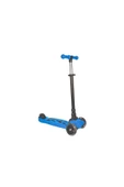 Winky Sct02 Üç Tekerlekli Işıklı Katlanabilir Gövde Scooter Mavi - 1