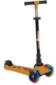 Winky Led Işıklı 3 Tekerli Katlanabilir 5-9 Yaş Arası Max 90 Kg Taşıma Kapasitesi 3 Kademeli Scooter - 1