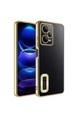 CEPCASE    Xiaomi Redmi Note 12 Pro 5G Kılıf Kamera Korumalı Logo Gösteren New fashion Tam Kalıp Kapak thumbnail 1