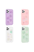 CEPCASE    Apple iPhone 12 Pro Kılıf Fun Funny Parlak Kabartma Figürlü Silikon Kapak - 3