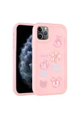 CEPCASE    Apple iPhone 11 Pro Max Kılıf Fun Funny Parlak Kabartma Figürlü Silikon Kapak - 1